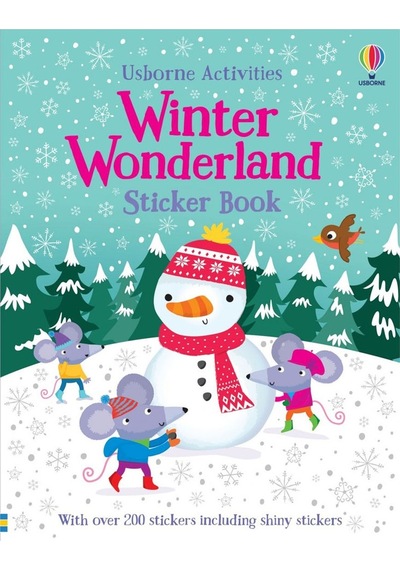 Winter Wonderland Sticker Book Usborne Publishing