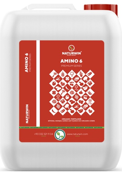 Naturwin Amino 6 (Sıvı Aminoasit) Organik Gübre 20 Litre