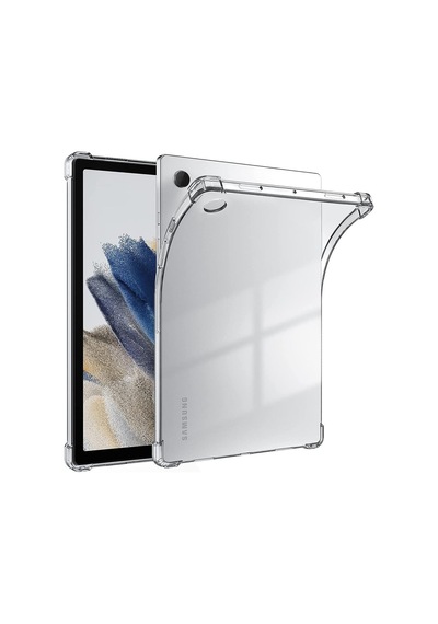 Samsung Uyumlu Galaxy Tab A8 10.5 Sm-x200 2021 Kılıf Darbelere Dayanıklı Şeffaf Kapak