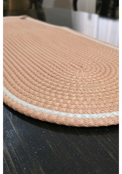Dekoratif 30x75 Cm Runner Şık Masa Orta Sehpa Üstü Dekoratif Sofra Aksesuarı Jüt Hasır