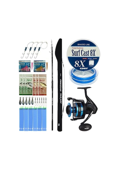Yekoutdoor Surf Olta Seti Okuma Obsidian Super Light Tele Surf 420cm 100-220gr 5 Parça Olta Kamışı&okuma Azores Zxp-8000 Olta Makinesi Yekoutdoor Surf Olta Seti Okuma Obsidian Super Light Tele Surf 420cm 100-220gr 5 Parça Olta Kamışı&okuma Azores Zxp-8000 Olta Makinesi