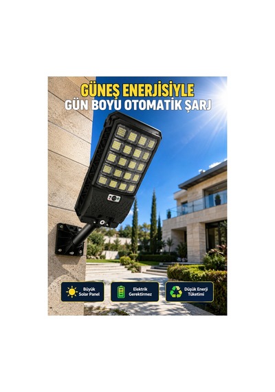 Güneş Enerjili Hareket Sensörlü Led Sokak Lambası Rlamba-1-6d79a