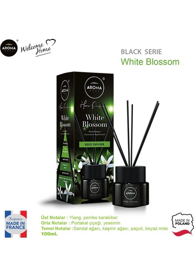 Aroma Home Black Series Likit Koku White Blossom 100 ML