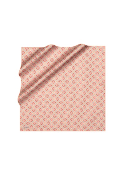 Cacharel Gümüş 90x90 İpek Twill Eşarp Gümüş Gümüş