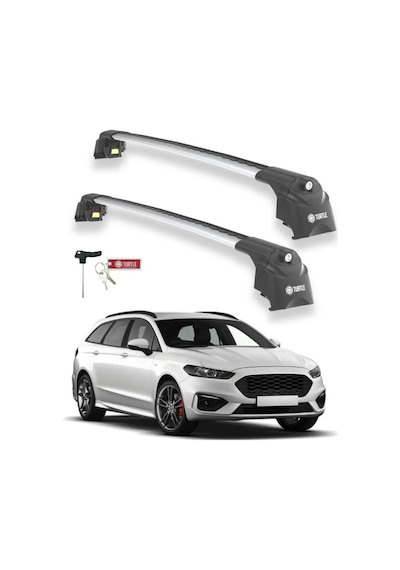 Turtle Ford Mondeo Estate Cd391 2015-2022 Ara Atkı Air2 Gri