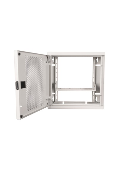Alfafonet Wifi Box 280 Duvar Tipi Modem Ve Wifi Kutusu 280x120x280 Mm Mat Beyaz Perfore Metal Kapak Montajlı
