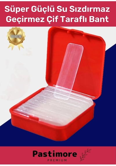 Premium Süper Güçlü Yapışkan Kolay Çıkarılabilir Çok Amaçlı 60 Parça Çift Taraflı Şeffaf Bant