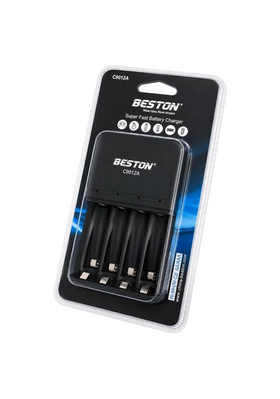 Beston C9012a Aa/aaa Ni-mh/ni-cd Akıllı Hızlı Pil Şarj Cihazı
