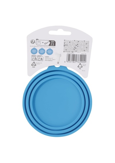 Fresh Cover Plastik Konserve Kapağı Mavi Beyaz - Çok Renkli