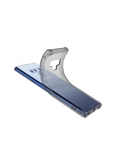 Blogy Galaxy Note 9 İle Uyumlu Crystal Fit Kılıf Smoke Black