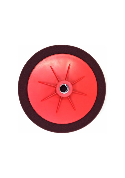 EPOKSİ REÇİNE APLİKATÖRLÜ POLİSAJ VE PASTA CİLA SÜNGERİ BORDO RENK 150 MM