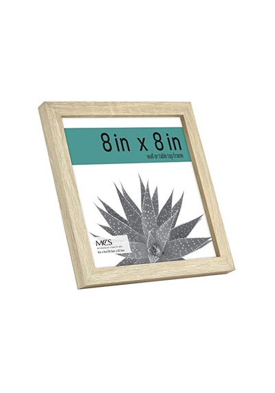 Galeri Temel Çerçeve, Doğal Ahşap Tahıl, 20,32 X 20,32 Cm, 2 Paket