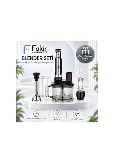 Fakir Çelik 4 'lü Elektronik Çeyiz Paketi