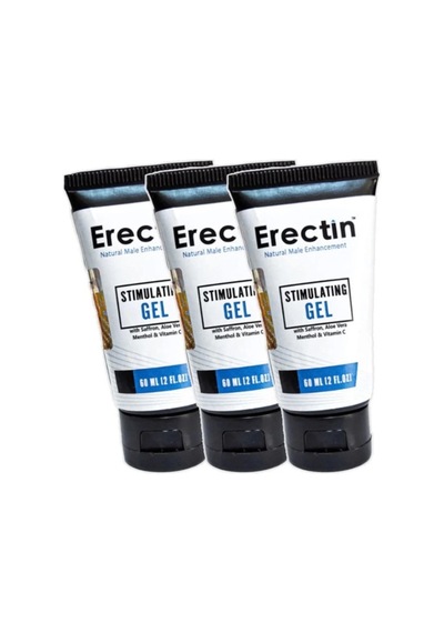 Erectin Gel 3 Adet Stimulant For Men 60 Ml Jel Erkeklere Özel