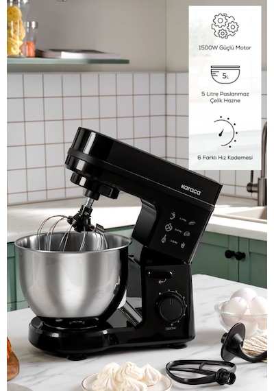 Karaca Maestrochef Stella 1500 W Stand Mikser