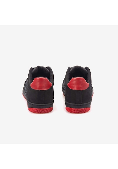Rouge Hakiki Deri Kadın Spor & Sneaker Ayakkabı 7180-18 Siyah