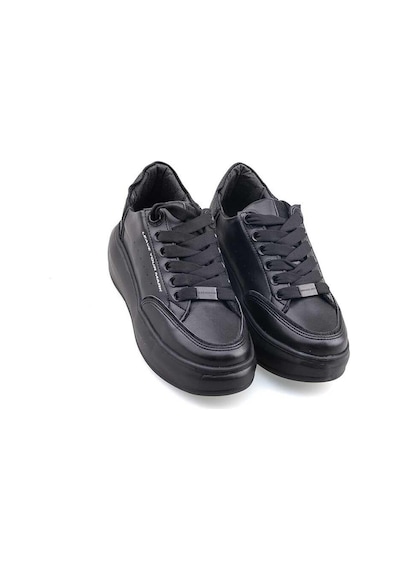Flet 339 Siyah Kadın Spor Sneaker Siyah