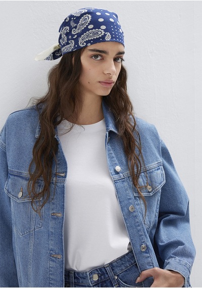 Mavi - Lacivert Bandana 1913715-26828 Lacivert