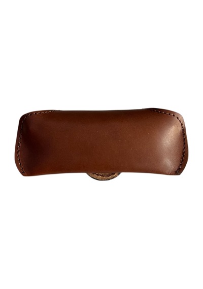 Lnleather Gerçek Deri Gözlük Kılıfı Kızıl Kahve Rengi 95837468