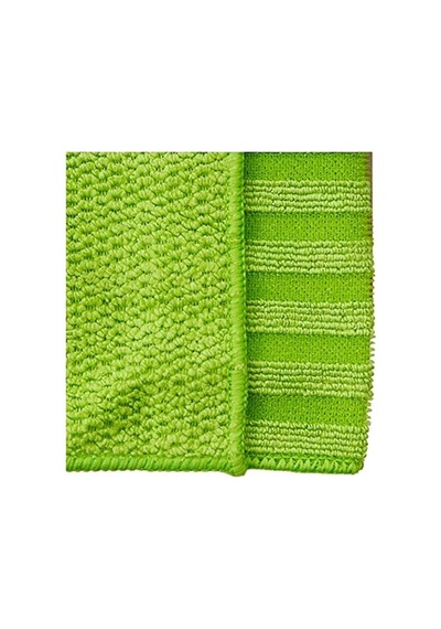 Mikrofiber Yağ & Kir Sökücü Mutfak Bezi - Çift Taraflı Hızlı Kuruyan Tasarım Açık Bej