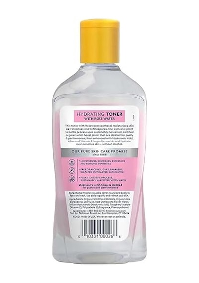 Witch Hazel Gül Suyu İçeren Nemlendirici Tonik 473ml