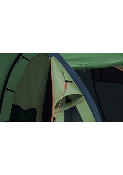 Easy Camp Galaxy 300 Rustic, Yeşil Blackroom 8m² & 3 Kişilik Yüksek Aile Çadırı Acı Kahverengi