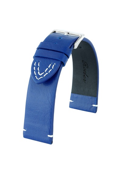 R4143w Roder Deri Kayış - Blue - w - 24 MM