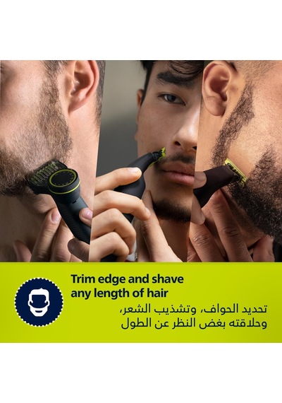 Tr Oneblade Pro Yüz&vücut Tıraş Makinesi, Islak&kuru,12 Uzunluk Ayarı, 1 Yedek Bıçak,qp6542/10 1 - 2 Saat