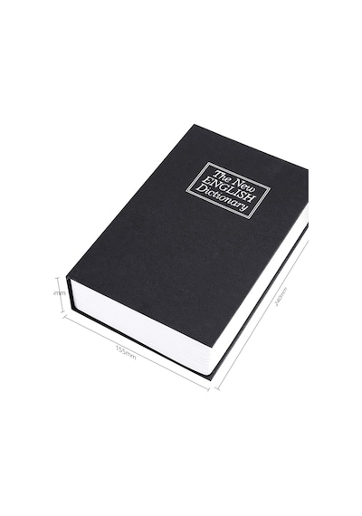 Mühlen Secret Safe 240 Büyük Boy Kitap Şekli Gizli & Şifreli Kasa