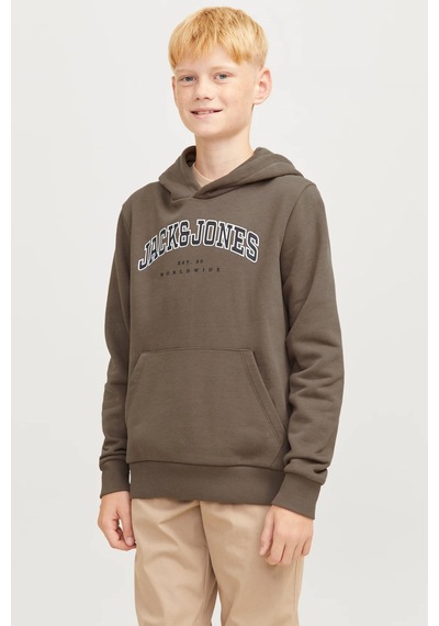 Jack & Jones Çocuk Jjecaleb Sweatshirt Kahverengi
