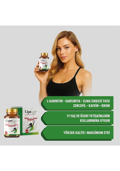 Lipox-7 Food Supplemet 30 Kapsül Aromasız