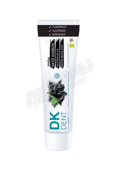 3 Adet Dk Dent Karbonlu Diş Macunu + Diş Fırçalı