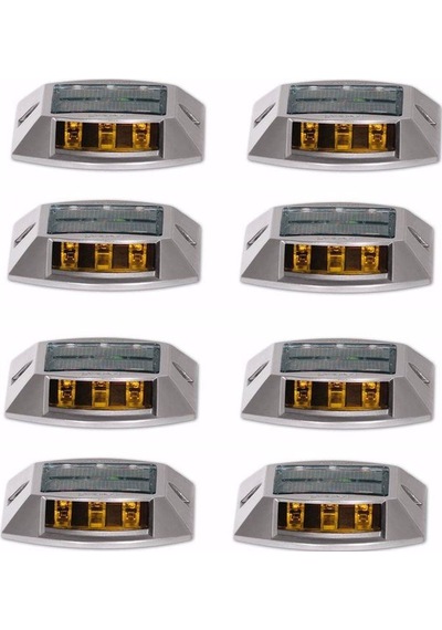 8 Adet Evelux 11922 Solar Yol Butonu