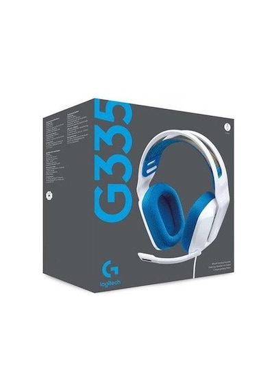 LOGITECH G335 WIRED GAMING HEADSET BEYAZ 981-001018