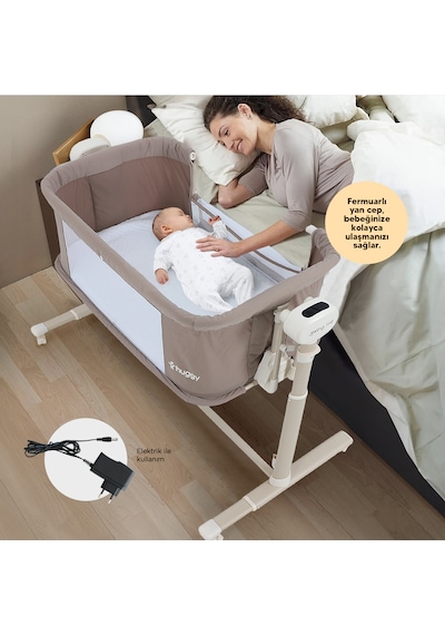 Huggy Swing Me Akıllı Beşik/anne Yanı Oyun Parkı Ve Portbebe