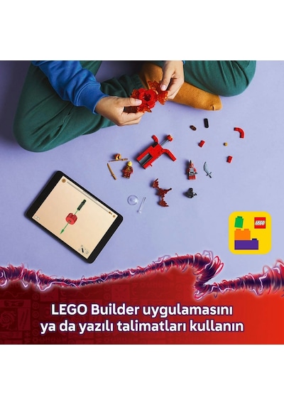 LEGO® NINJAGO® Kai’nin Ejderha Spinjitzu Topacı 71823 - 6 Yaş ve Üzeri Çocuklar için 2 Ninja Minifigürü İçeren Oyuncak Yapım Seti (54P) LEGO® NINJAGO® Kai’nin Ejderha Spinjitzu Topacı 71823 - 6 Yaş ve Üzeri Çocuklar için 2 Ninja Minifigürü İçeren Oyuncak Yapım Seti (54P)