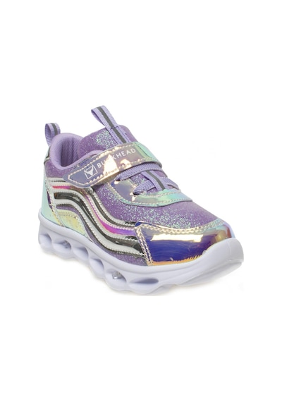 Buckhead 4246 Trioshiny Hologram Işıklı Kız Çocuk Spor Ayakkabı Lila