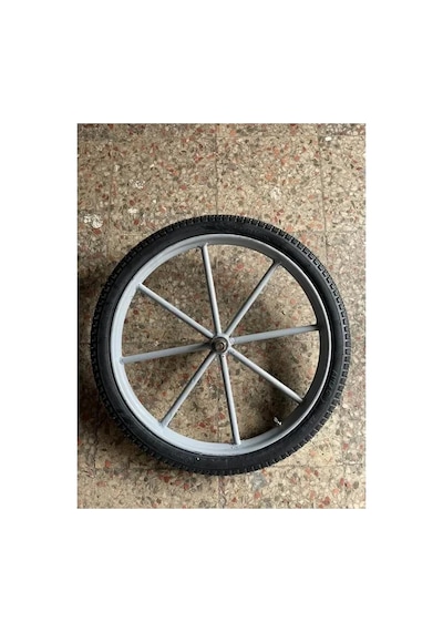 Magicool Seyyar Tezgah / Araba Tekerleği 50 Cm - Borulu Jant Jant Boyu:40 Cm Çok Renkli