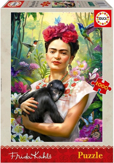 Educa 1000 Parça Frida Kahlo Yaşam Bahçesi Puzzle - 20176 - Garden Of Life