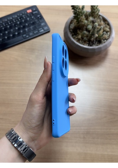 Redmi Note 14 Pro 5g Silikon Kılıf Xfab Mavi