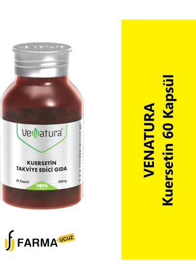 Venatura Kuersetin 60 Kapsül 2 Adet