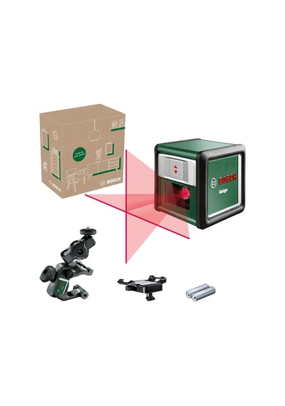 Home & Garden Quigo Çizgi Lazer +mm2 Kolay Ve Çok Yönlükkonumlandırma, +/- 4 Otomatik Hizalama Aralığı, Çal