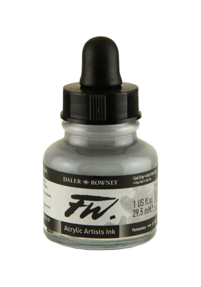 Dr Fw Acrylic Artist Ink 29.5Ml Cam Şişe Cool Grey 053