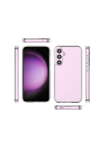 Samsung Galaxy Uyumlu S23 Fe Kılıf Zore Korumalı Kalın Coss Kapak