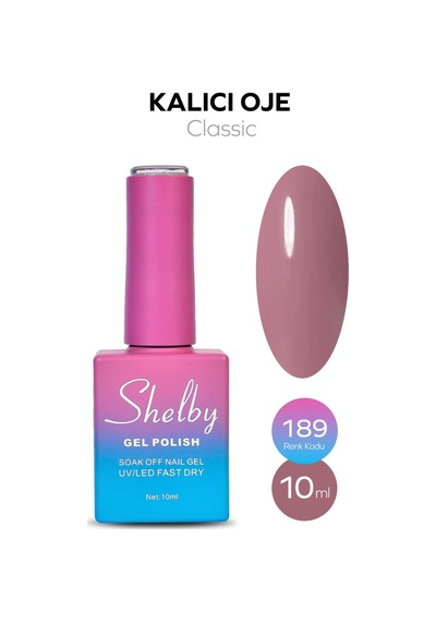 Shelby 10 Ml. A189 Kalıcı Oje