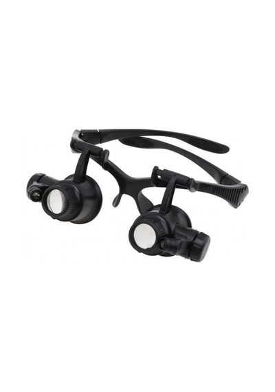 -gözlük Modeli 10x 15x 20x 25x Lens,2led Işıklı,büyüteç Küçük İşler İnce İş Detay Çalışması