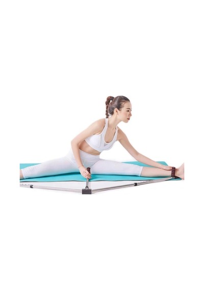 Fitness Eğitim Aleti Denge Spor Aerobik Pilates Step Germe Açma Aleti, Tek Ebat, Bckacm, Gri