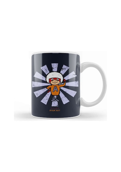 Atom Ant Retro Japanese Kupa Bardak Porselen Karışık
