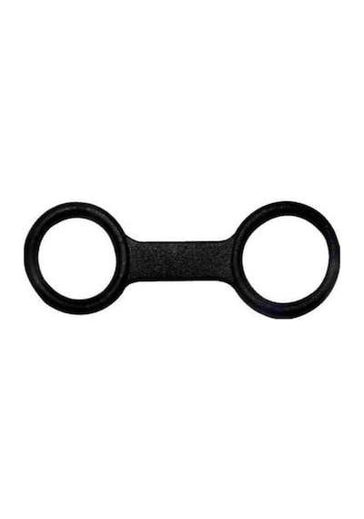 Apnea Rubber Şnorkel Halkası Tutucu Beyaz - Siyah