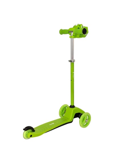 Dino 3 Teker Işıklı Scooter Nessiworld Yeşil